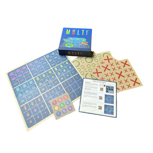 Multiplication Board Game - Multi - Joyful Math  Education Learning Kids Family - Picture 2 of 8